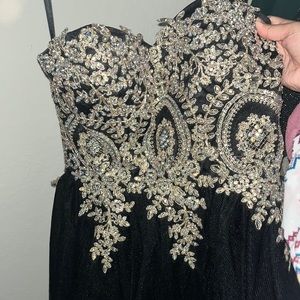 Strapless corset Dress